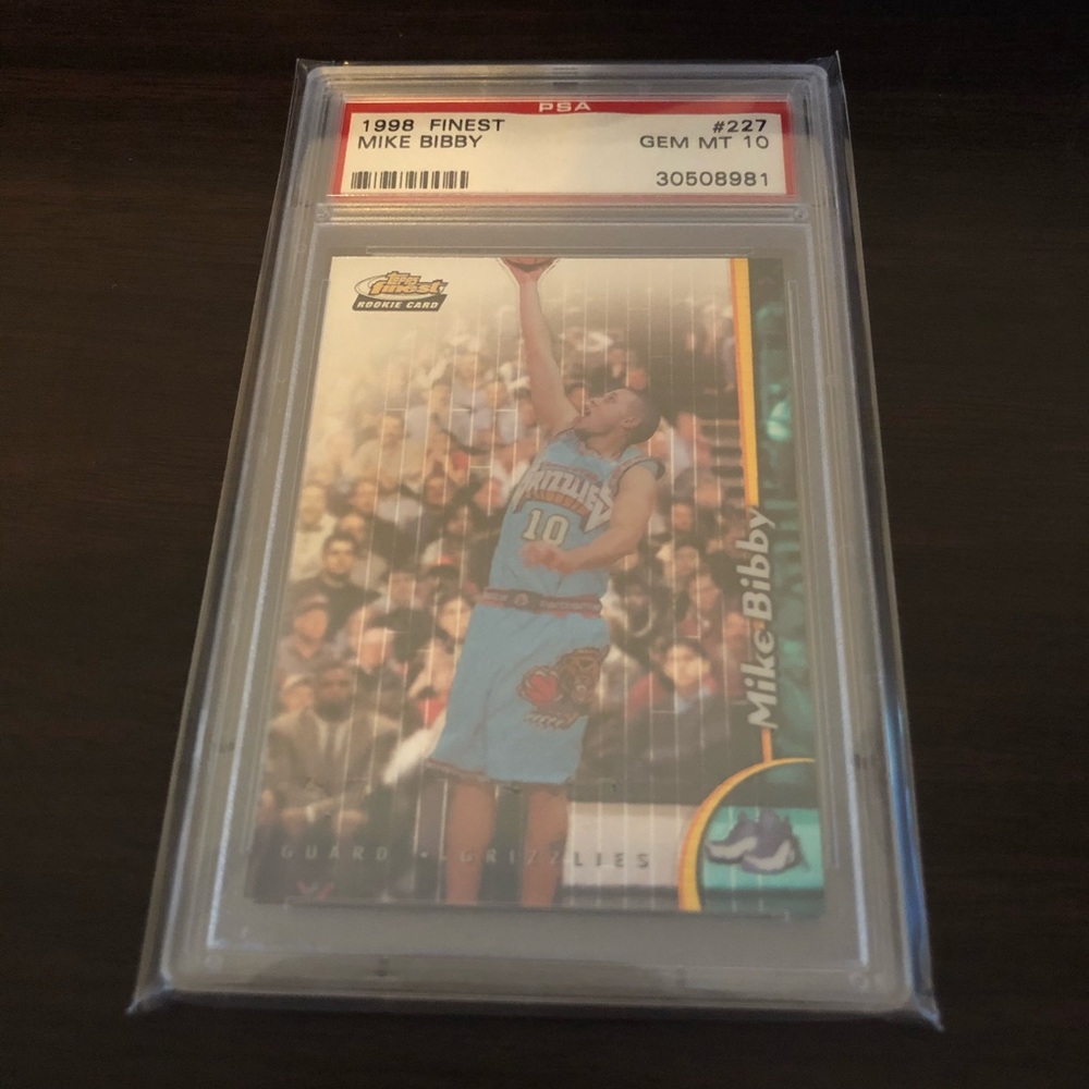 1998 Topps Finest Mike Bibby Card #227